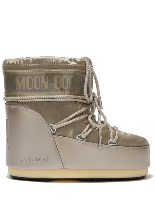 Stivale Icon Low glance platino MOON BOOT | 80D1409350B003